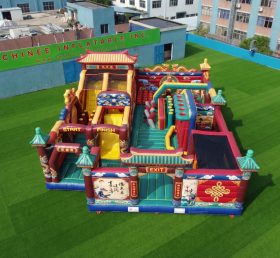 GF3-299 Chinese Style Theme Inflatable Park
