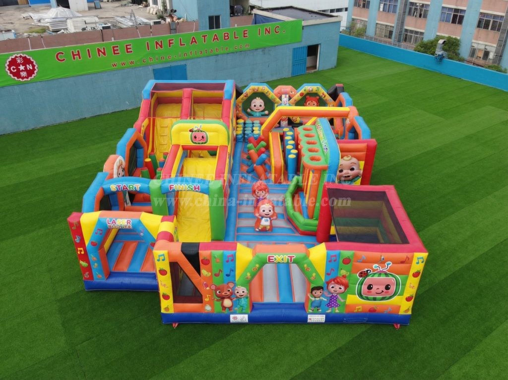 GF3-303 Cocomelon Theme Inflatable Park