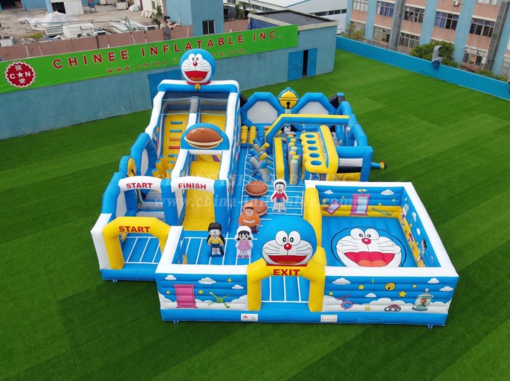 GF3-312 Doraemon Theme Inflatable Park