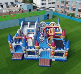GF3-344 Knight Theme Inflatable Park