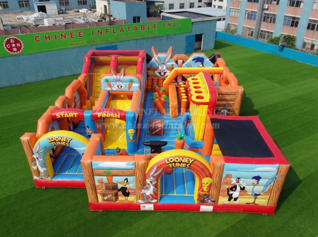 GF3-350 Looney Tunes Theme Inflatable Park