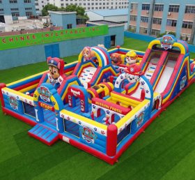 GF3-374 Paw Patrol Theme Inflatable Park