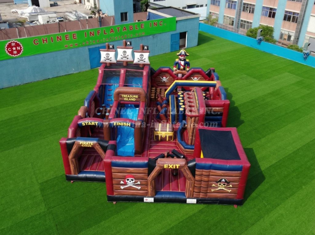 GF3-380 Pirates Theme Inflatable Park