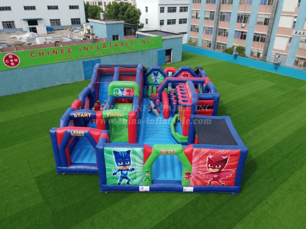 GF3-382 PJ Masks Theme Inflatable Park
