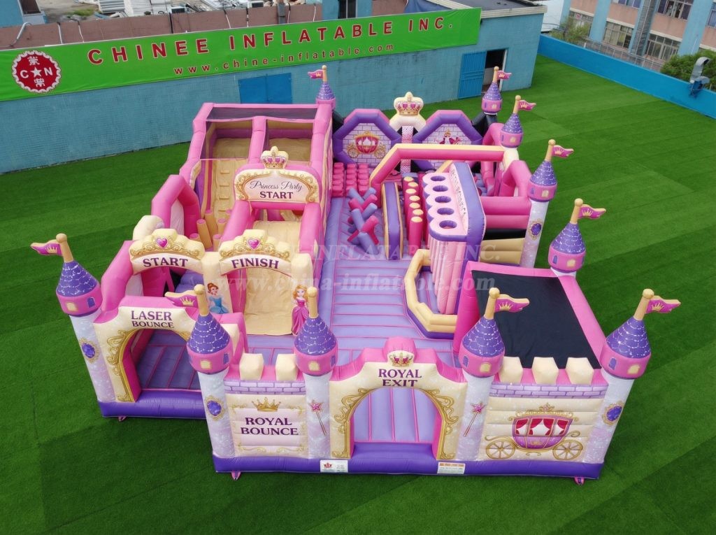 GF3-389 Princess Parties Theme Inflatable Park
