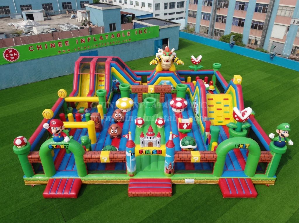 GF3-414 Super Mario Theme Inflatable Park