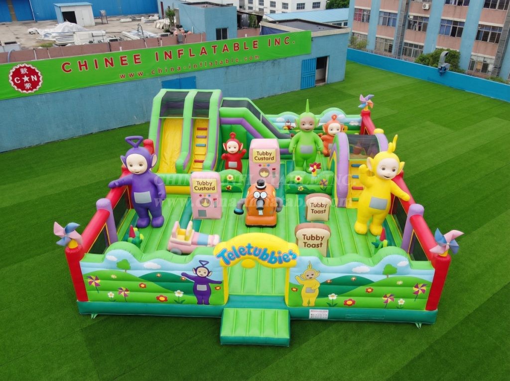 GF3-415 Teletubbies Theme Inflatable Park