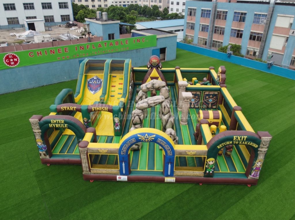 GF3-420 The Legend of Zelda Theme Inflatable Park