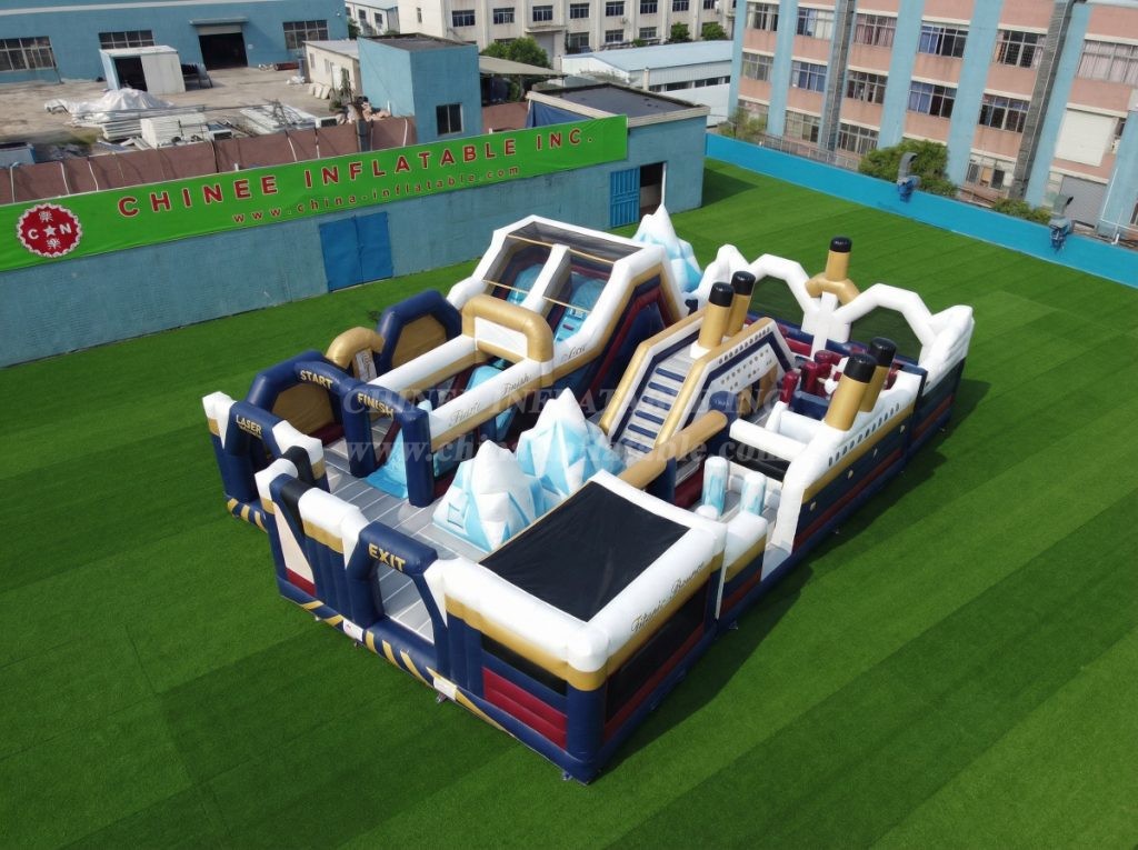 GF3-429 Titanic Theme Inflatable Park