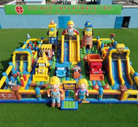 GF3-457 Bob the Builder Theme Inflatable Park