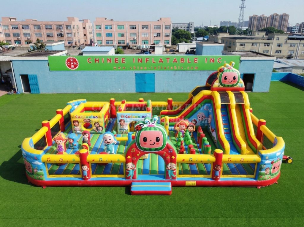 GF3-460 Cocomelon Theme Inflatable Park
