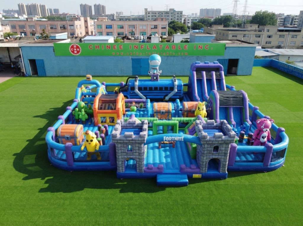 GF3-465 Fortnite Theme Inflatable Park