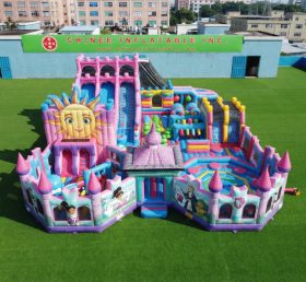 GF3-482 Nella Knight Theme Inflatable Park