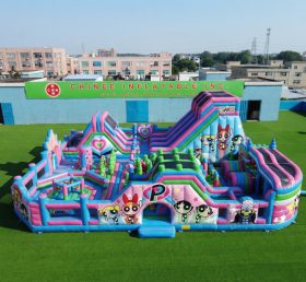 GF3-500 The Powerpuff Girls Theme Inflatable Park