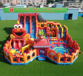 GF3-503 Tickle Me Elmo Theme Inflatable Park