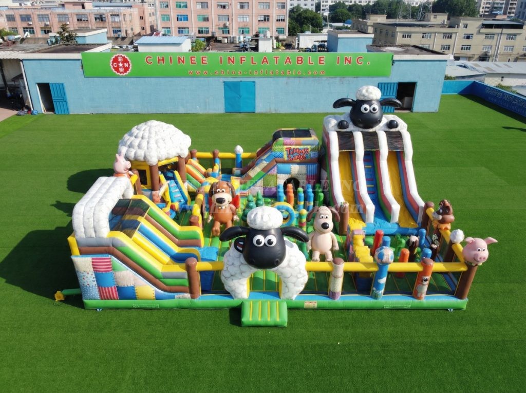 GF3-504 Timmy Time Theme Inflatable Park