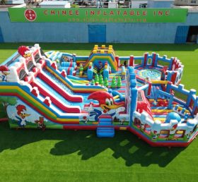 GF3-510 Woody Woodpecker Theme Inflatable Park