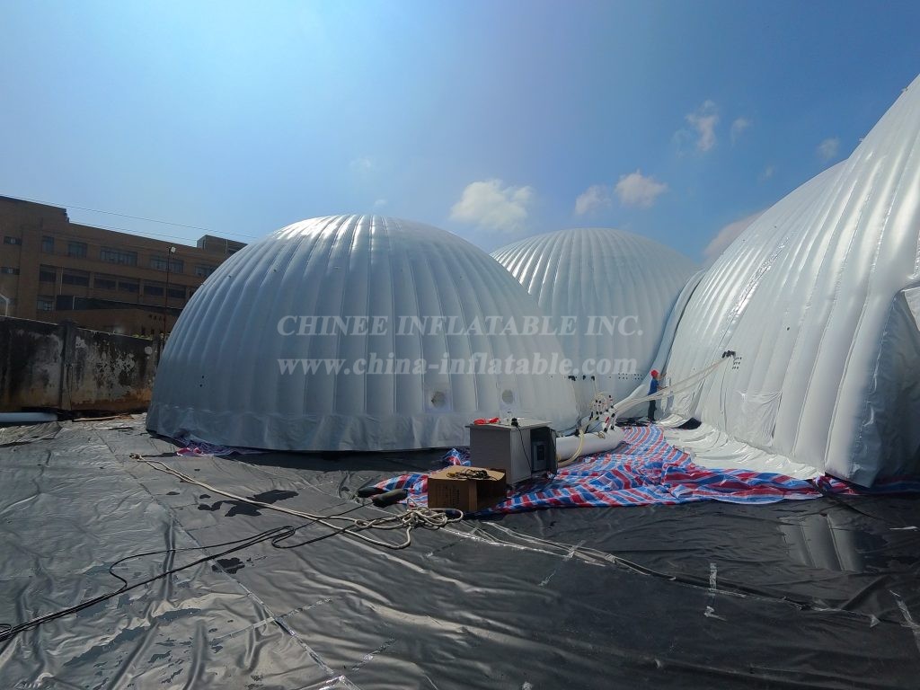 Tent1-6688 World’s Largest Airtight Inflatable Dome