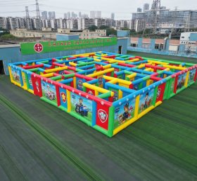 MAZE1-110 Paw Patrol Theme Inflatable Maze