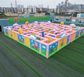 MAZE1-113 Peppa Pig Theme Inflatable Maze