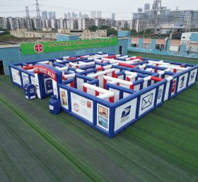 MAZE1-123 Post Office Theme Inflatable Maze