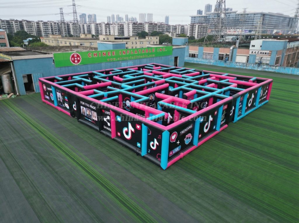 MAZE1-163 TikTok Theme Inflatable Maze