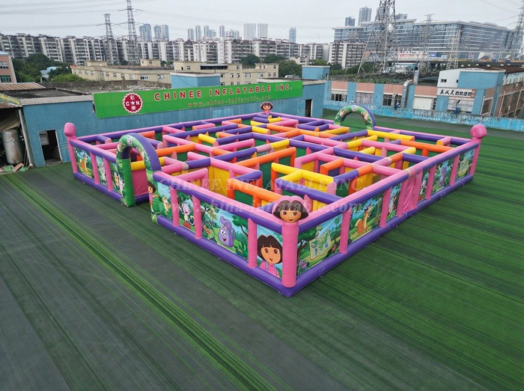 MAZE1-45 Dora Theme Inflatable Maze