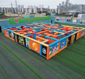 MAZE1-47 Dragon Ball Theme Inflatable Maze