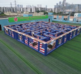 MAZE1-49 Eagle Theme Inflatable Maze