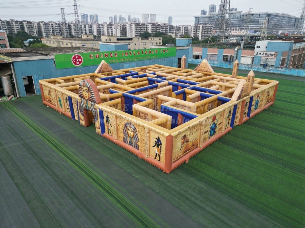 MAZE1-51 Egypt Theme Inflatable Maze