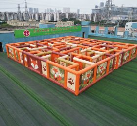 MAZE1-60 Fox Theme Inflatable Maze