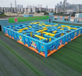MAZE1-8 Baby Shark Theme Inflatable Maze
