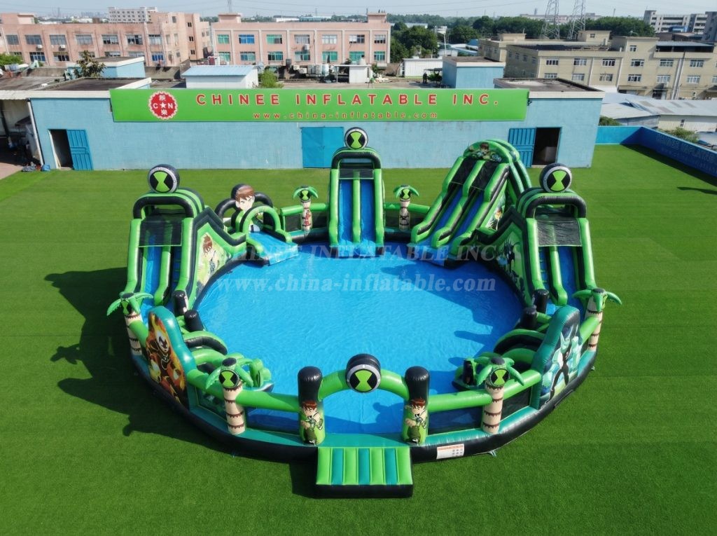 Pool3-747 Ben 10 Theme Pool Water Park