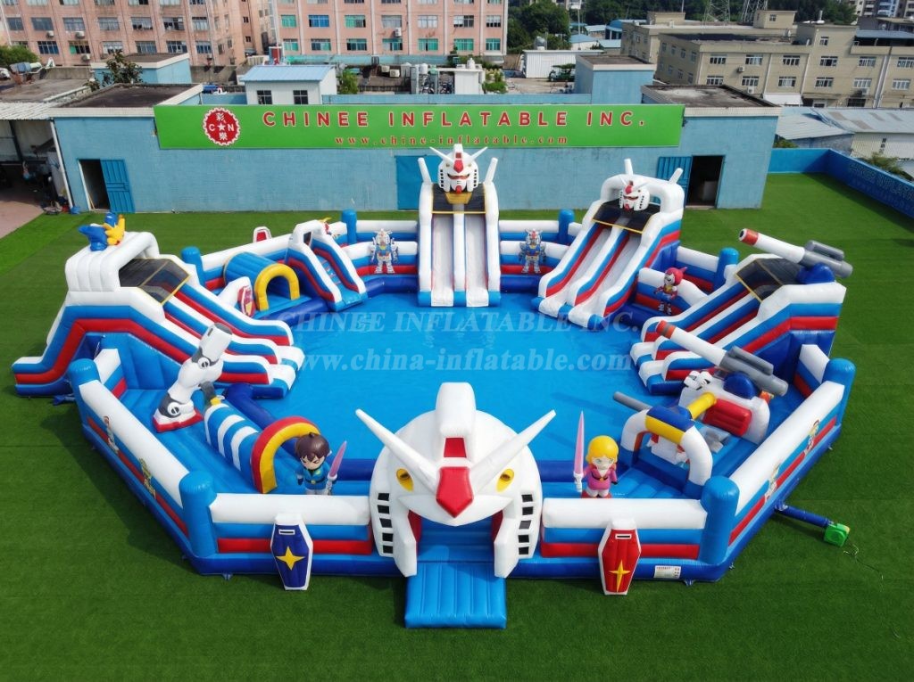 Pool3-755 Gundam Theme Pool Water Park