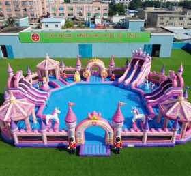 Pool3-771 Princess Parties Theme Pool Water Park