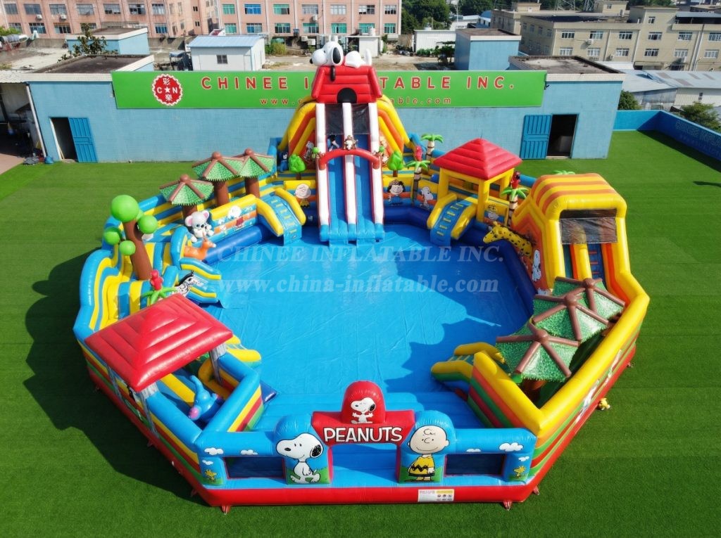 Pool3-776 Snoopy Theme Pool Water Park
