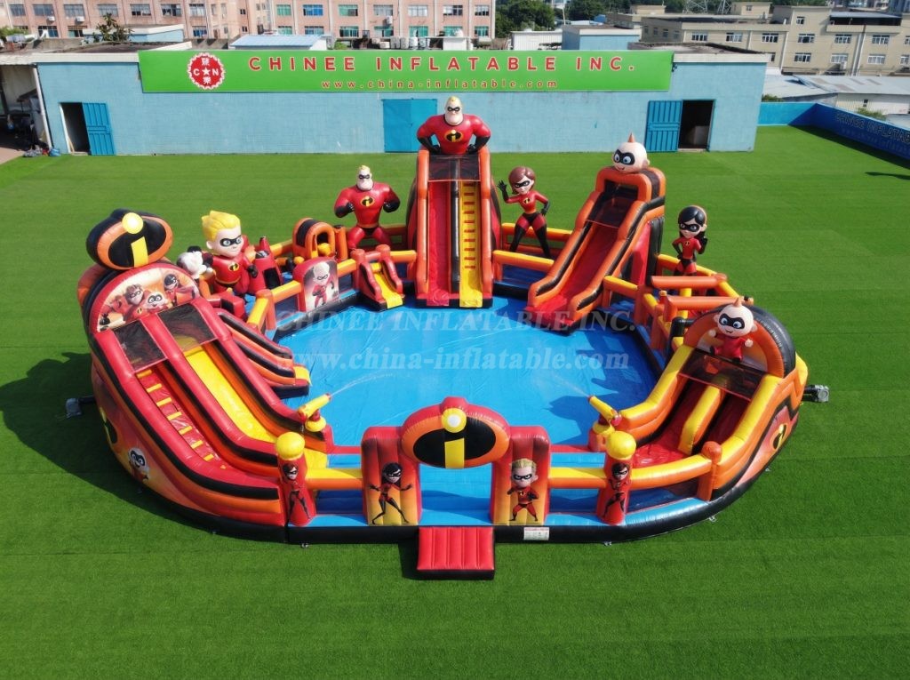 Pool3-783 The Incredibles Theme Pool Water Park