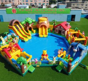 Pool3-787 Winnie the Pooh Theme Pool Water Park