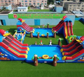 Pool3-788 Woody Woodpecker Theme Pool Water Park