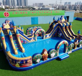 Pool3-793 Beauty and the Beast Theme Pool Water Park