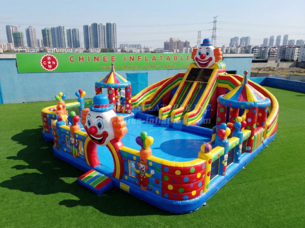 Pool3-799 Clown Theme Pool Water Park