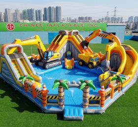 Pool3-802 Excavator Theme Pool Water Park