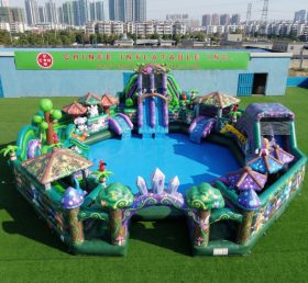 Pool3-811 Magic Forest Theme Pool Water Park