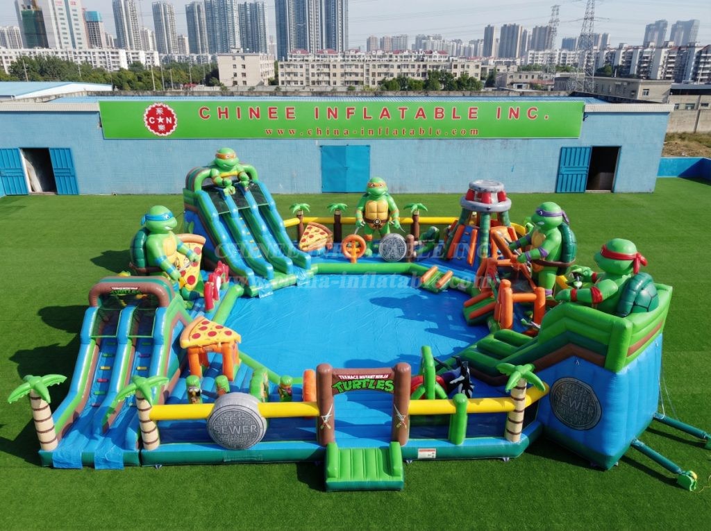 Pool3-815 Ninja Turtles Theme Pool Water Park
