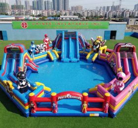 Pool3-821 Power Rangers Theme Pool Water Park