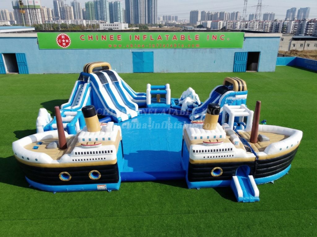 Pool3-834 Titanic Theme Pool Water Park