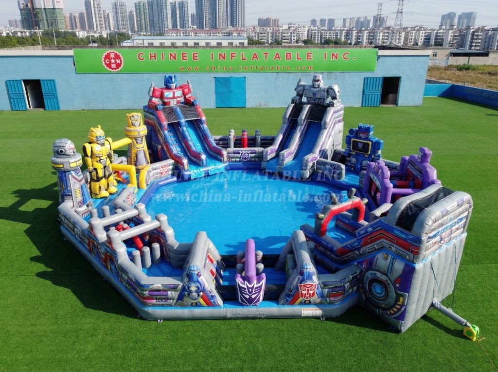 Pool3-837 Transformers Theme Pool Water Park