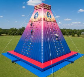 T11-4146 Beauty and the Beast Theme Inflatable Climbing Wall