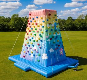T11-4171 Care Bears Theme Inflatable Climbing Wall