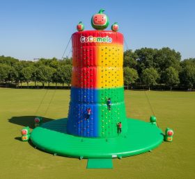T11-4182 Cocomelon Theme Inflatable Climbing Wall